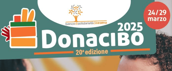Ringraziamenti per la raccolta di alimenti 