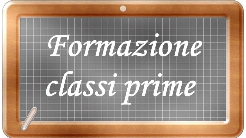 Formazione classi 1^ a.s. 2025-26